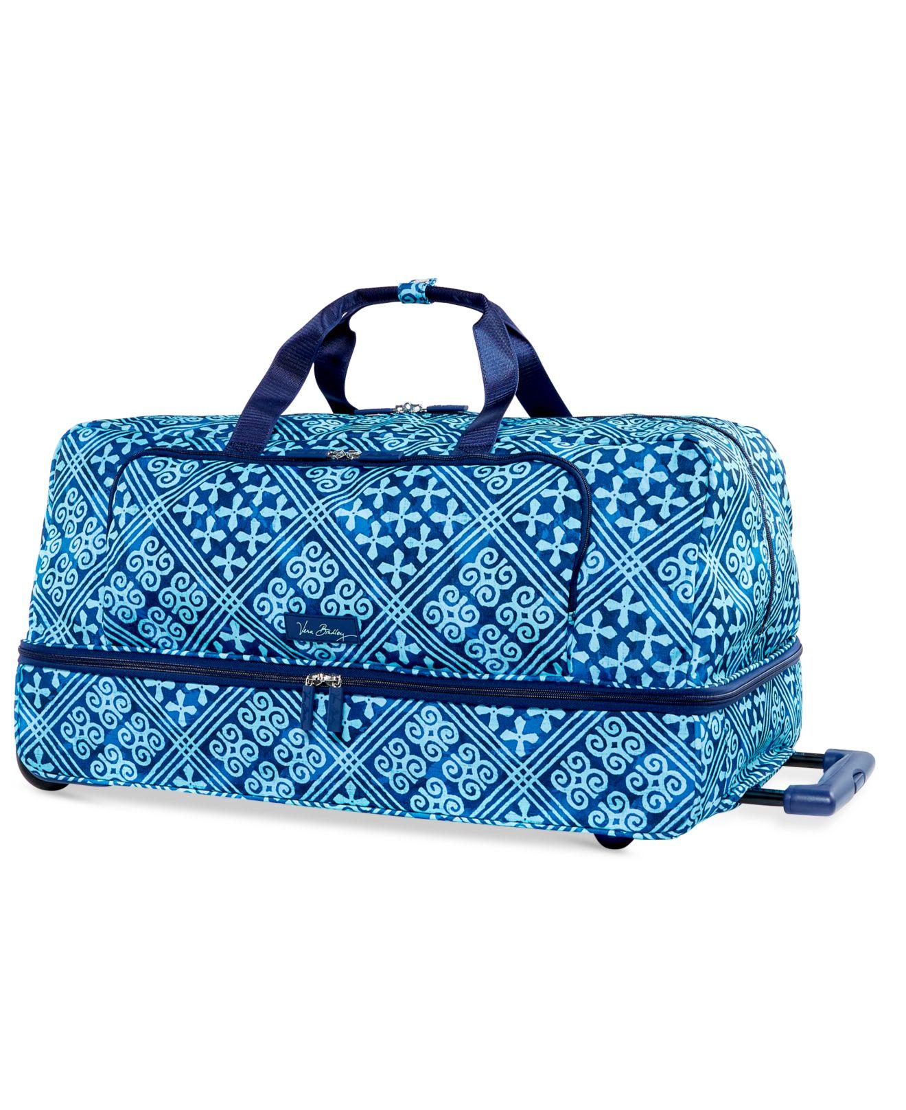 vera bradley large rolling duffel